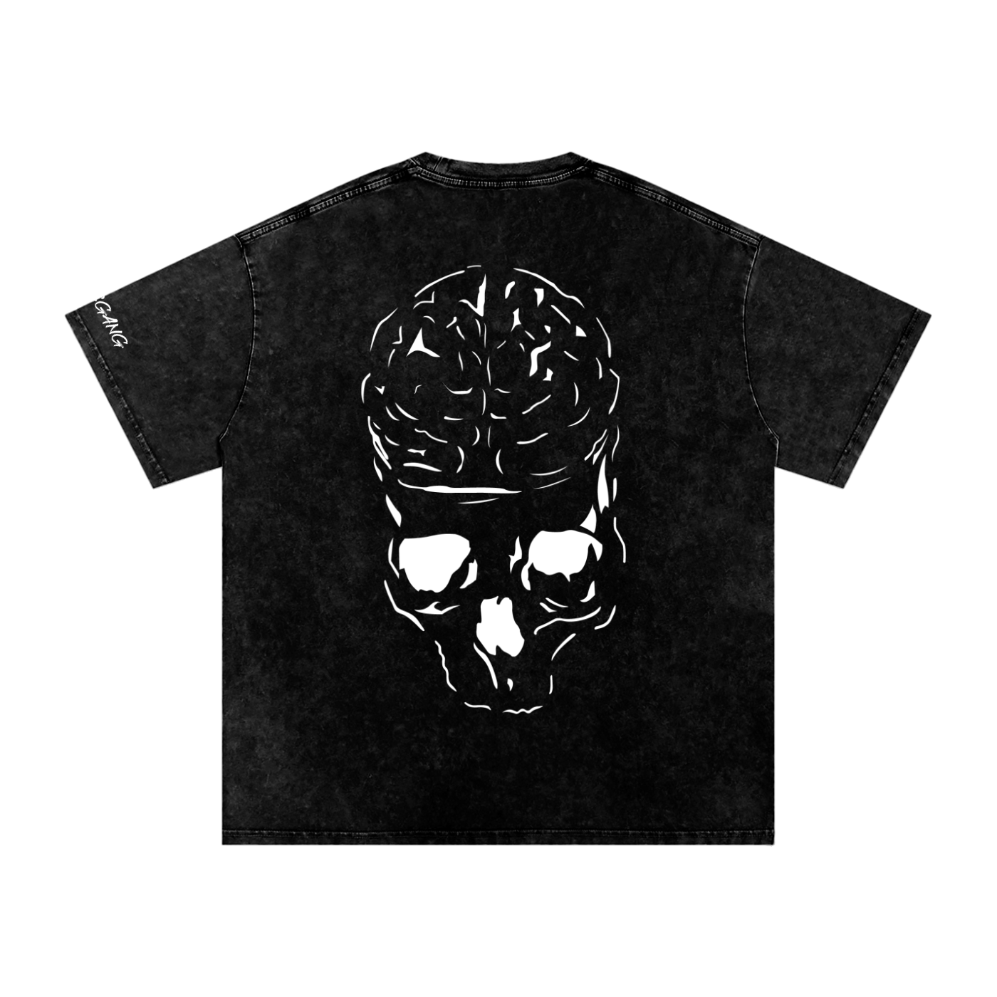 RAW MIND ENT. (Snow Washed Oversized Cotton T-Shirt)
