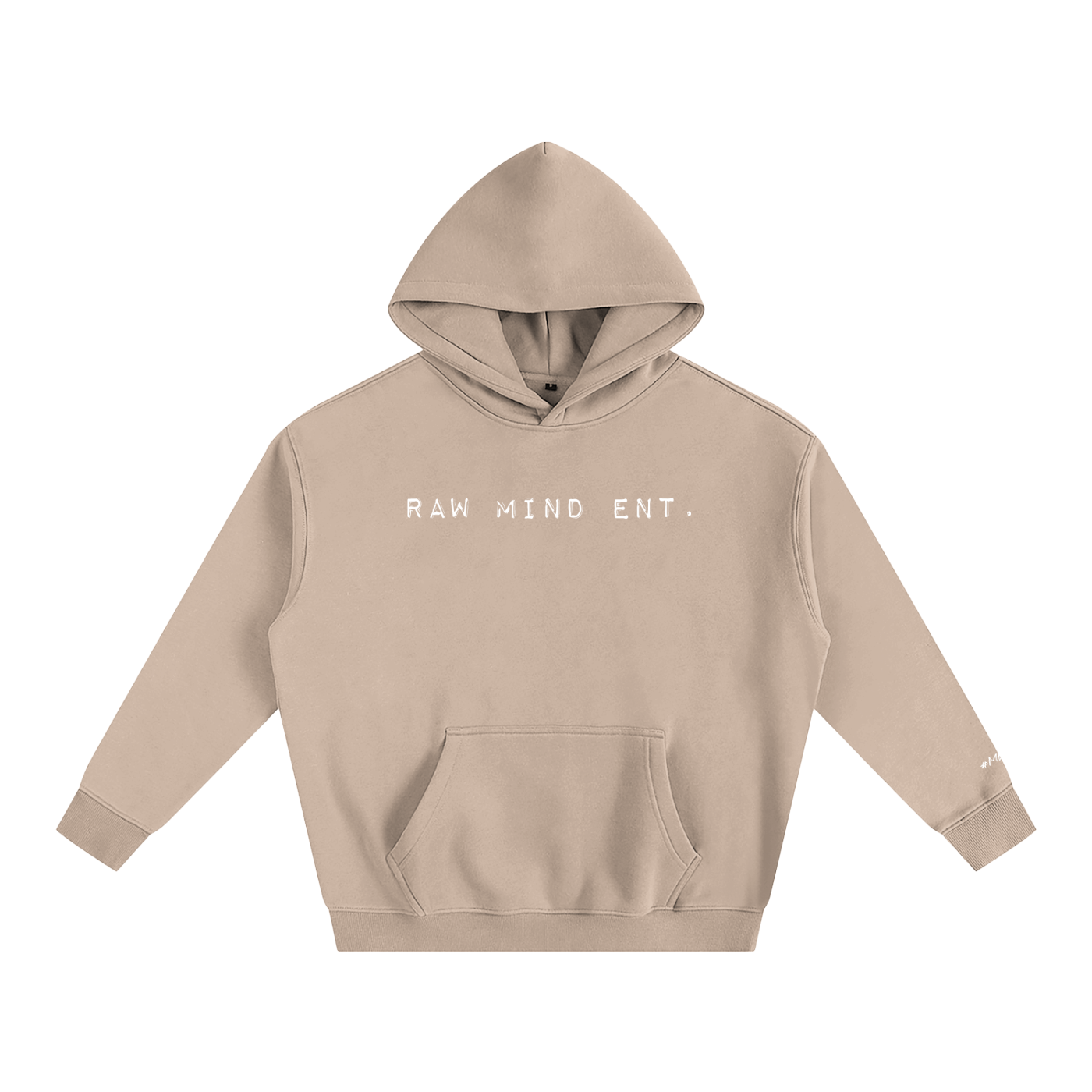 RAW MIND ENT. (Oversize Fleeced Hoodie)