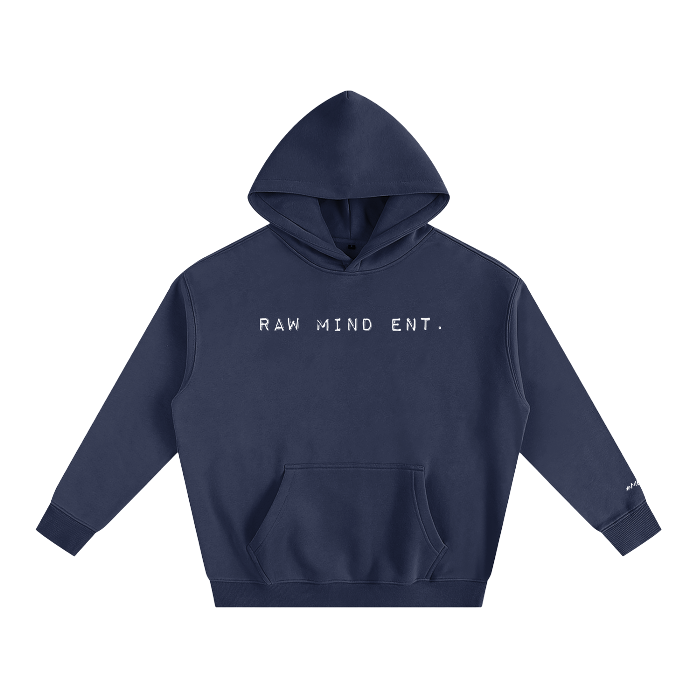 RAW MIND ENT. (Oversize Fleeced Hoodie)