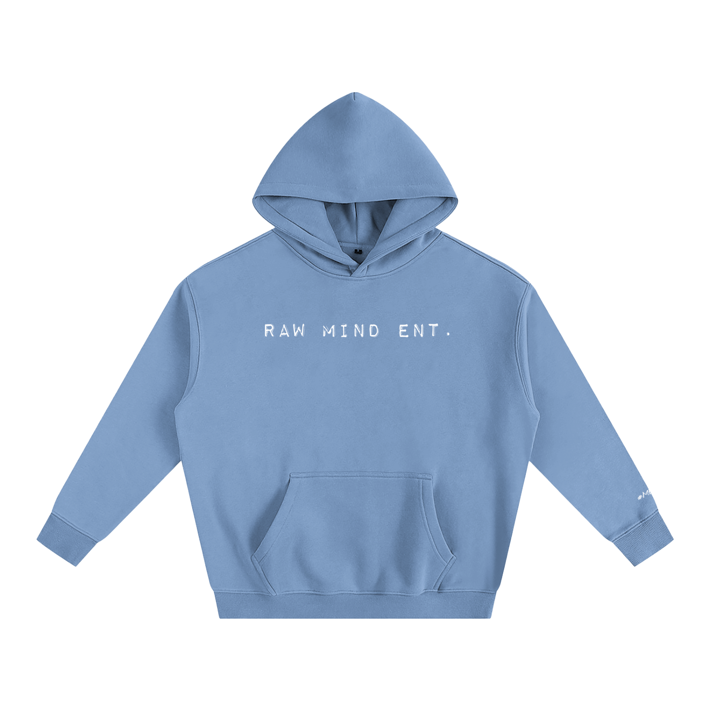 RAW MIND ENT. (Oversize Fleeced Hoodie)