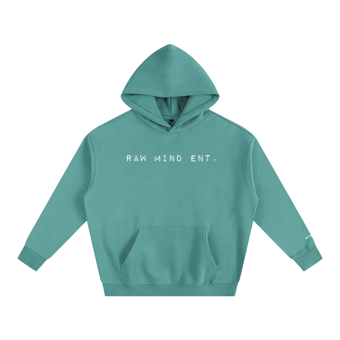 RAW MIND ENT. (Oversize Fleeced Hoodie)