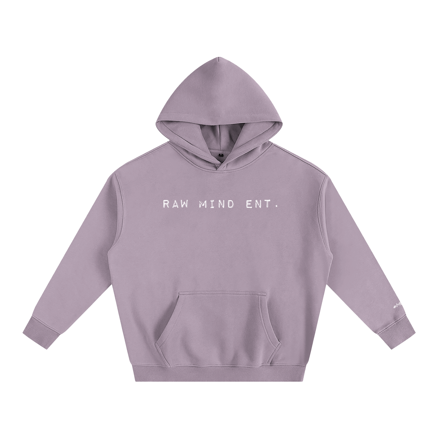RAW MIND ENT. (Oversize Fleeced Hoodie)