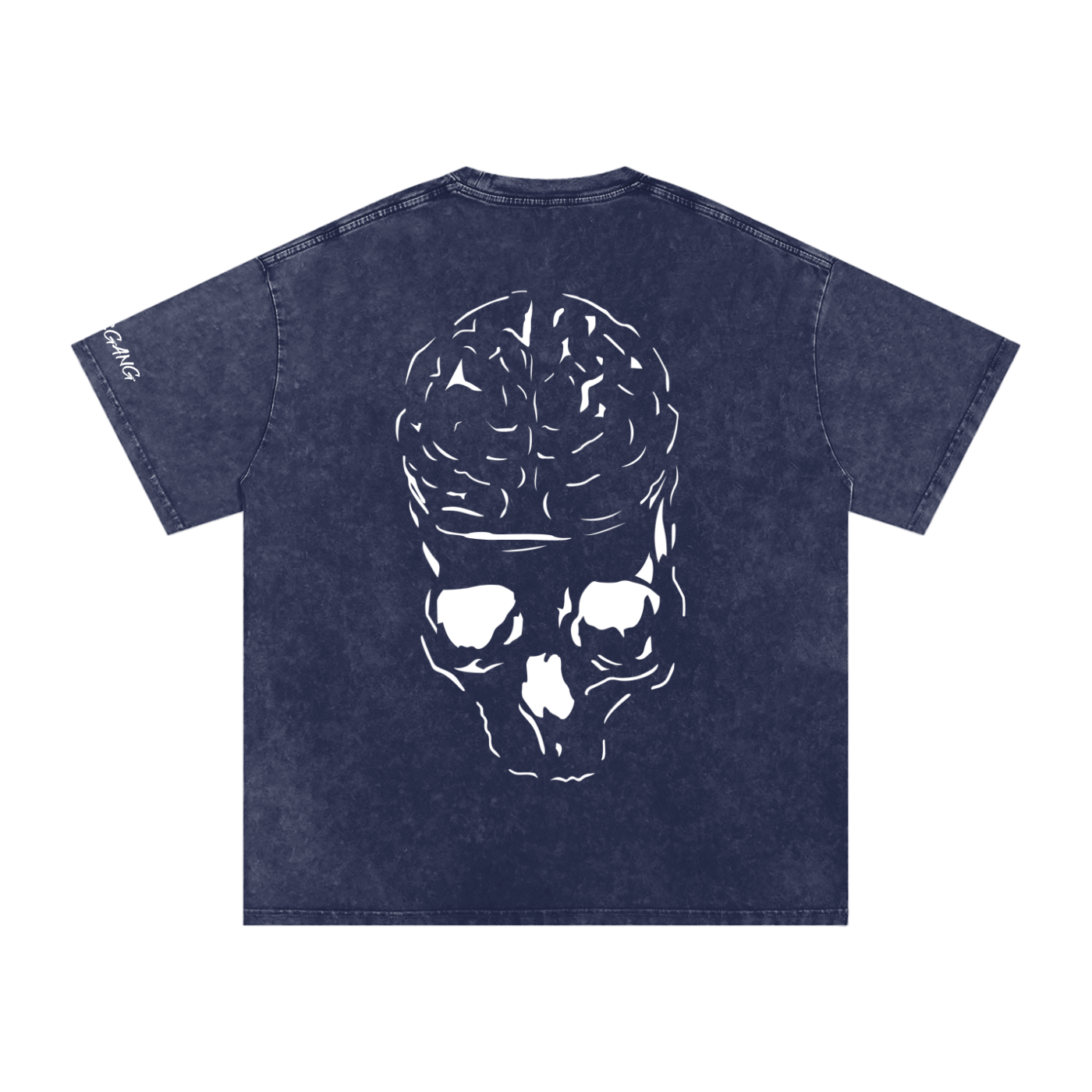 RAW MIND ENT. (Snow Washed Oversized Cotton T-Shirt)