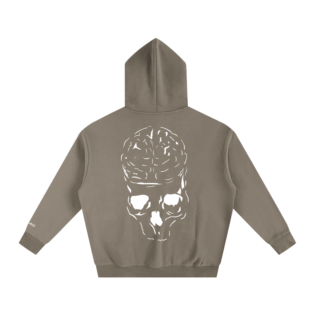RAW MIND ENT. (Oversize Fleeced Hoodie)