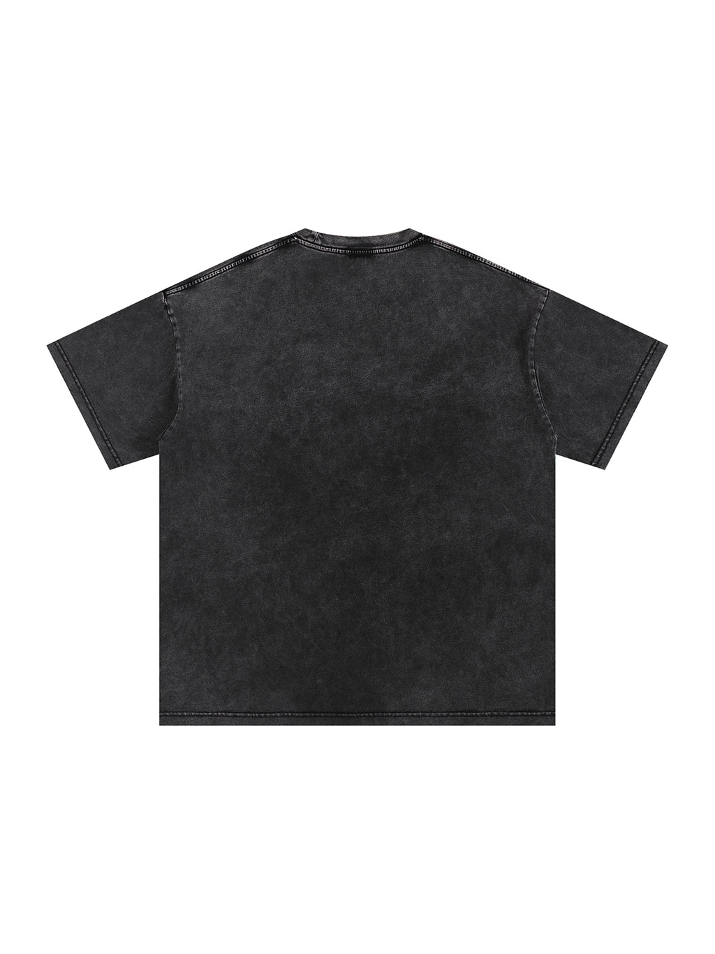 RAW MIND ENT. (Snow Washed Oversized Cotton T-Shirt)