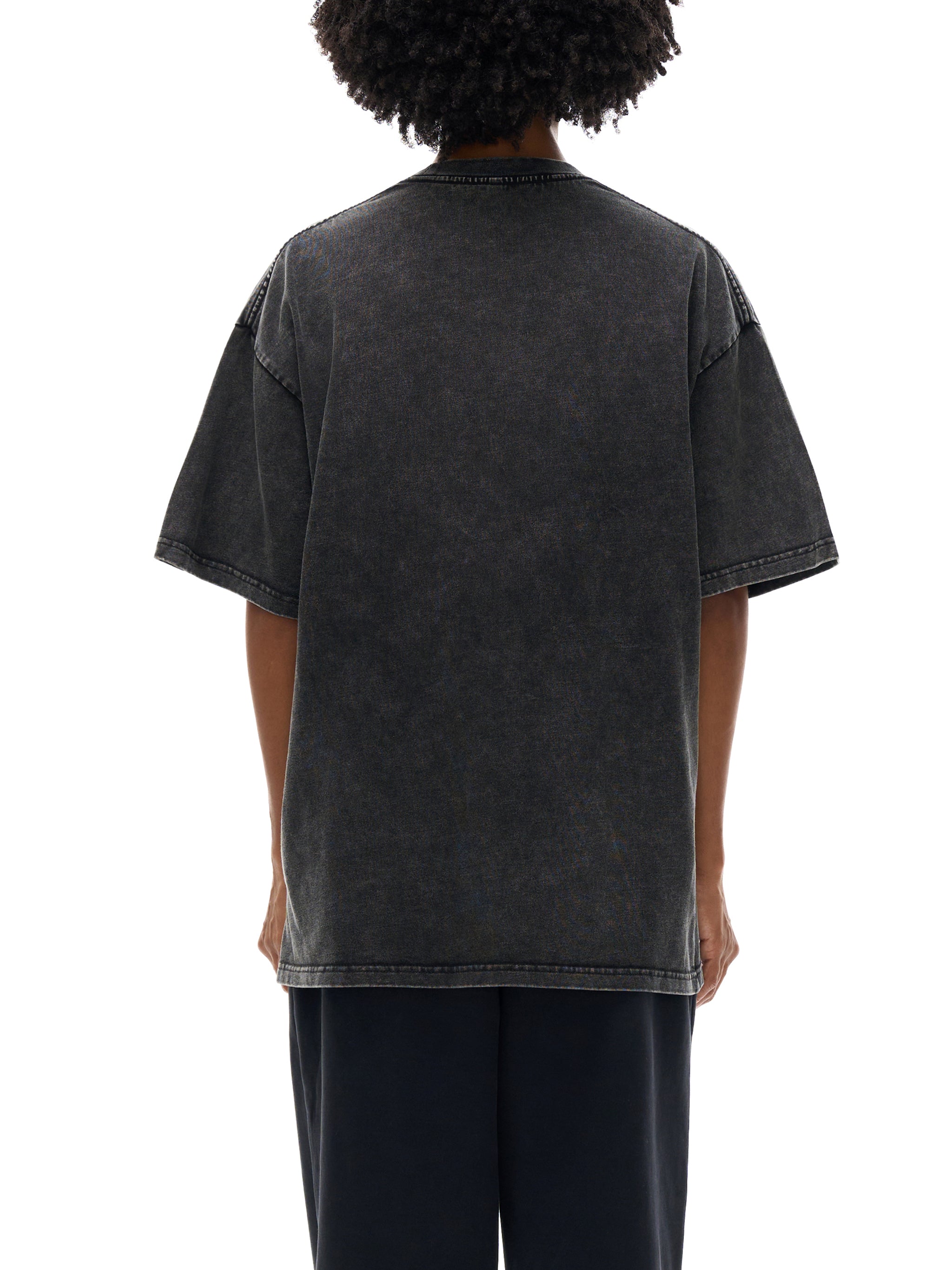 RAW MIND ENT. (Snow Washed Oversized Cotton T-Shirt)
