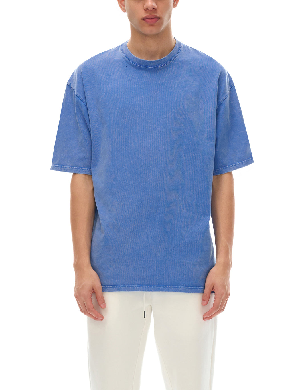 RAW MIND ENT. (Snow Washed Oversized Cotton T-Shirt)