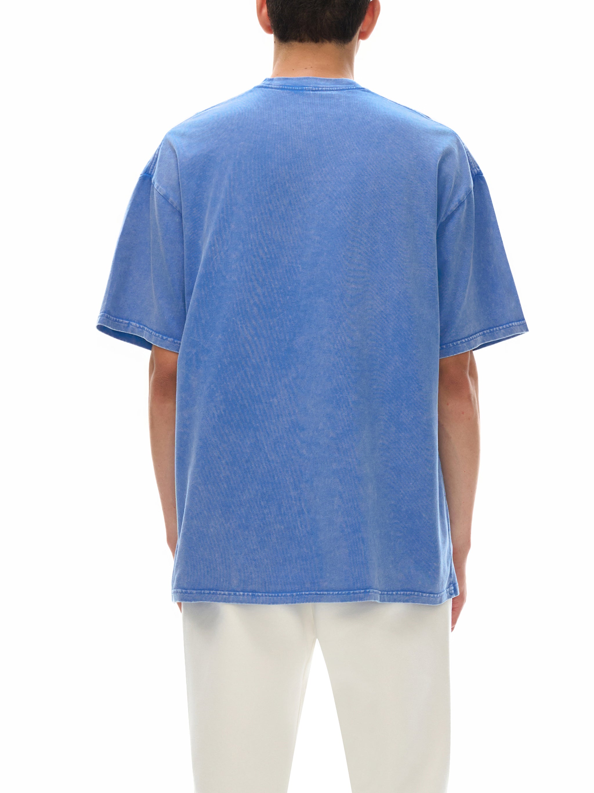 RAW MIND ENT. (Snow Washed Oversized Cotton T-Shirt)