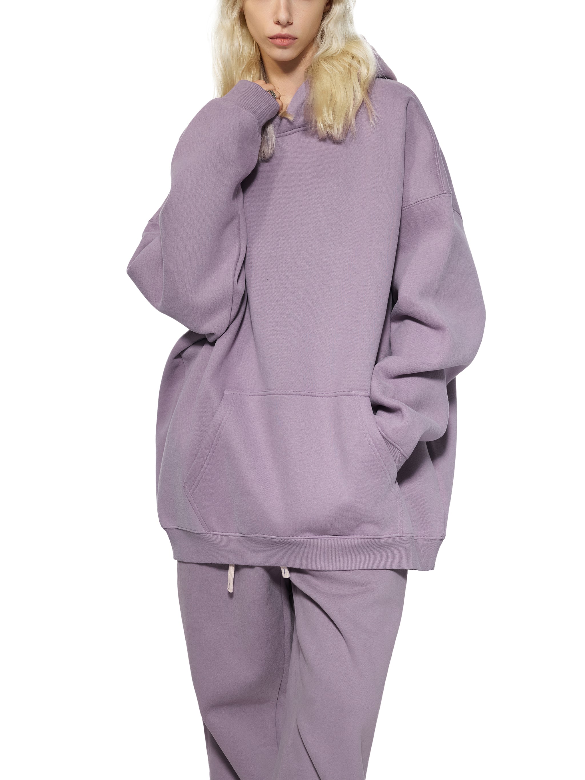 RAW MIND ENT. (Oversize Fleeced Hoodie)